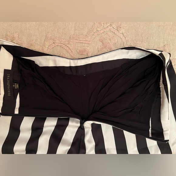 Dance&Marvel Black and White Striped Top and Bottom Matching Set - Picture 7 of 11